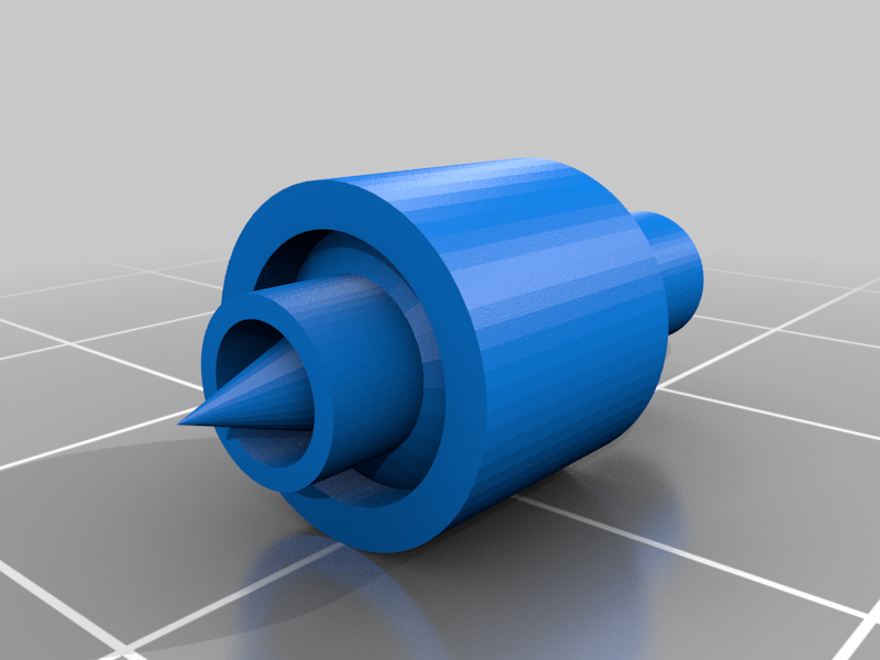 Tinkercad Nozzle for hot wheels car