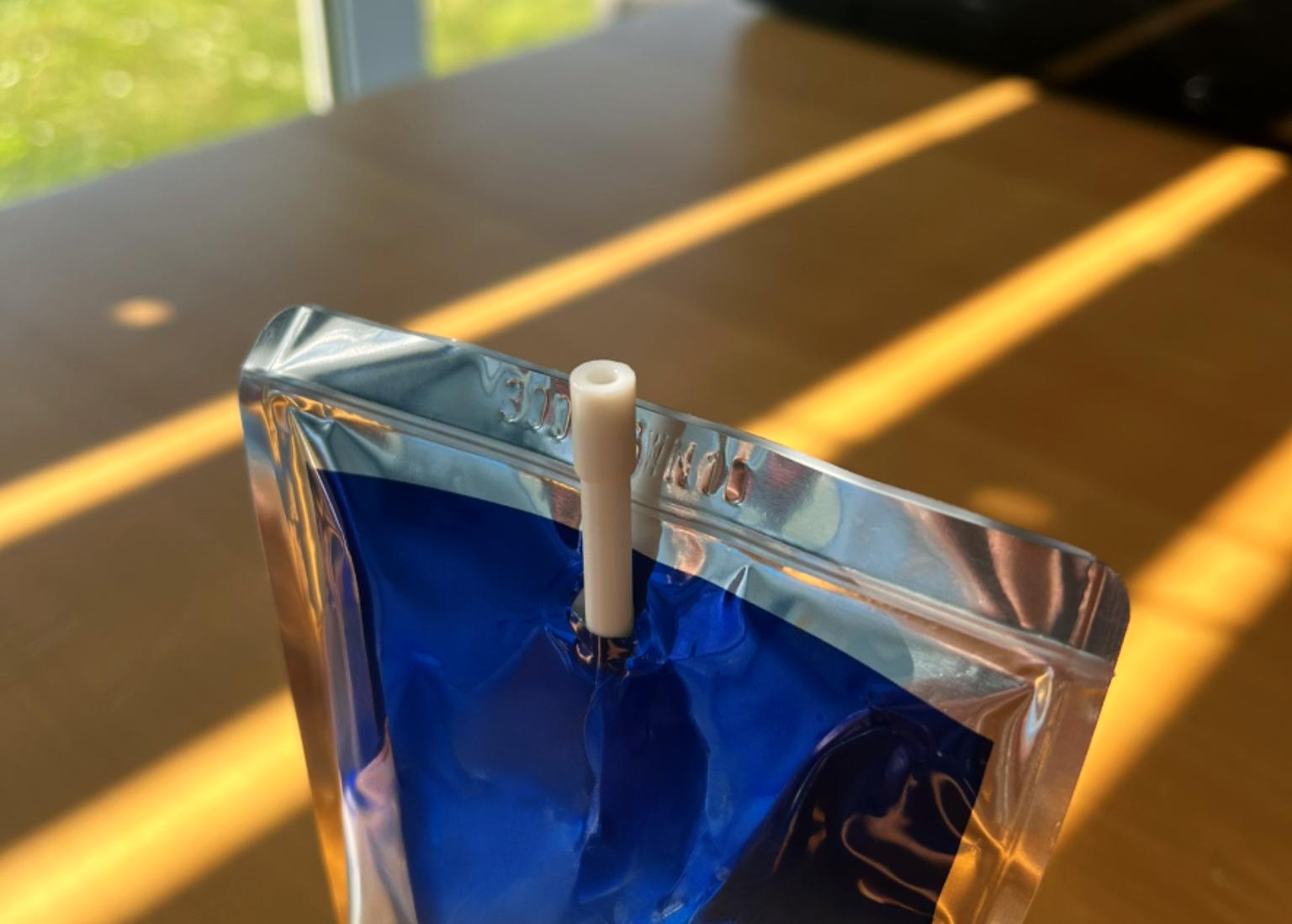 Keychain Straw for Doypack Juices