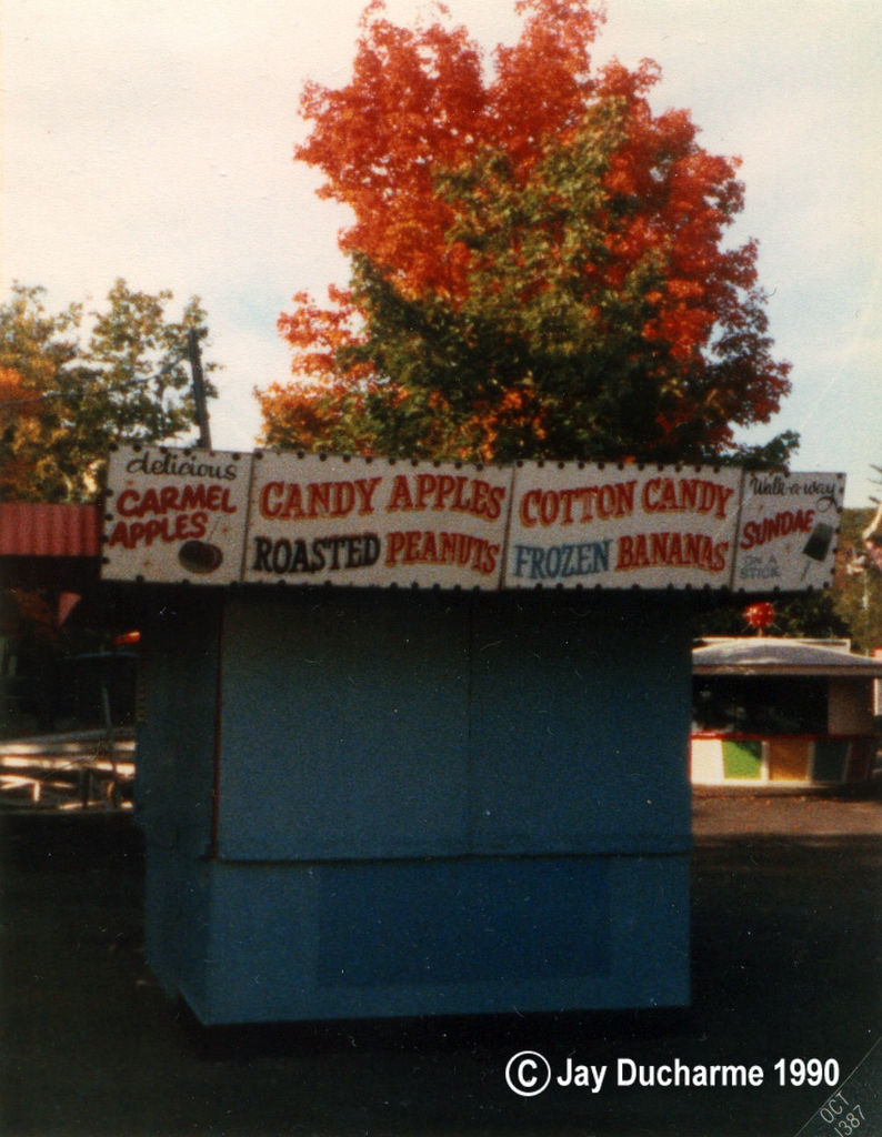 Cotton candy stand