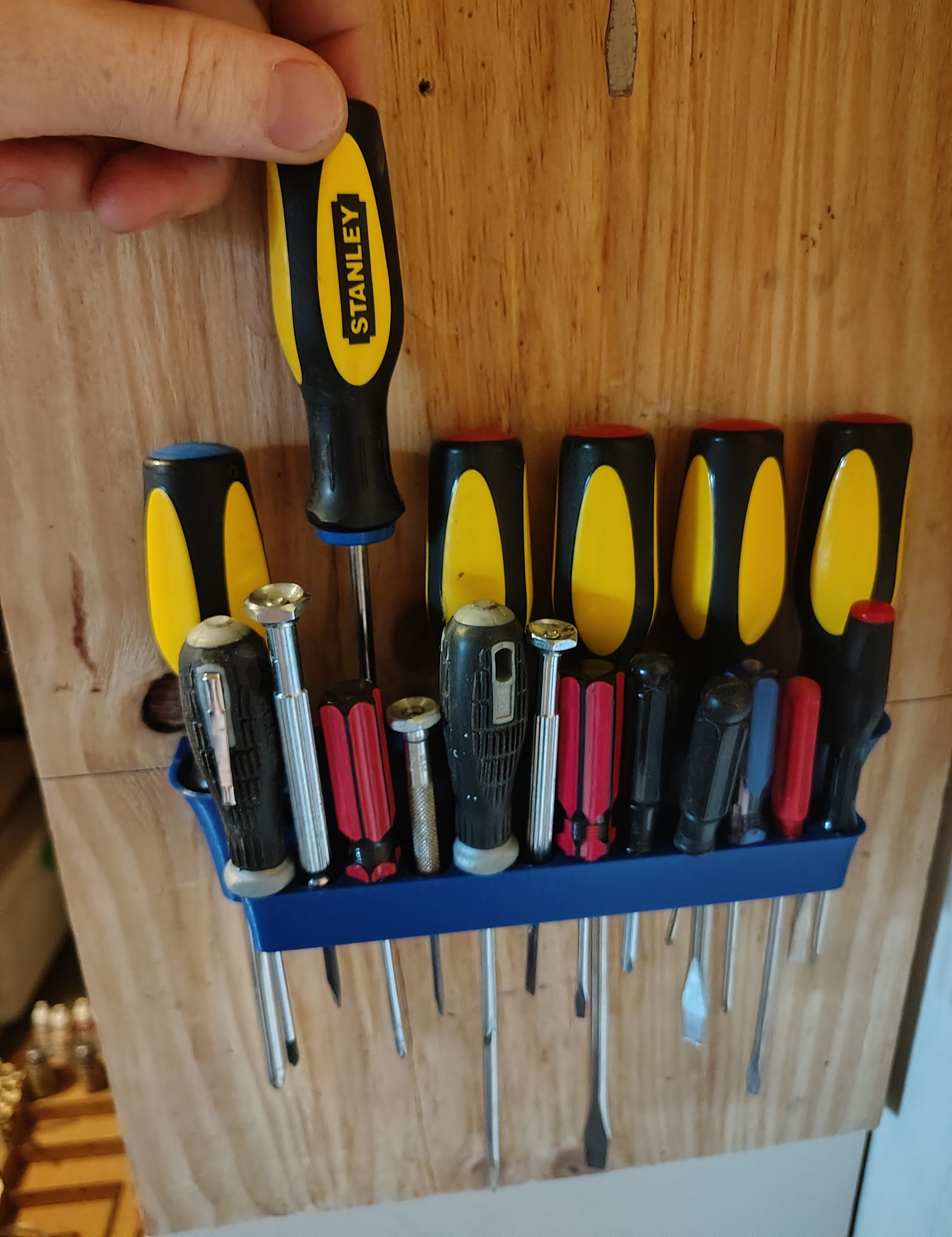 Parametric Screwdriver Holder