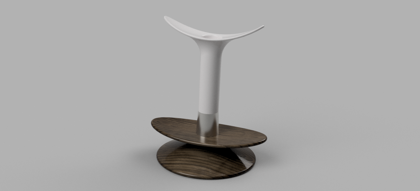 Mid Century Modern Candlestick