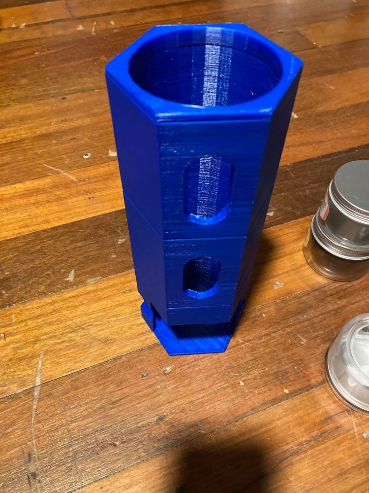 Expandable Parametric Container Stacker