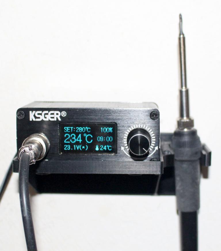 KSGER T12 24V soldering iron wall mount
