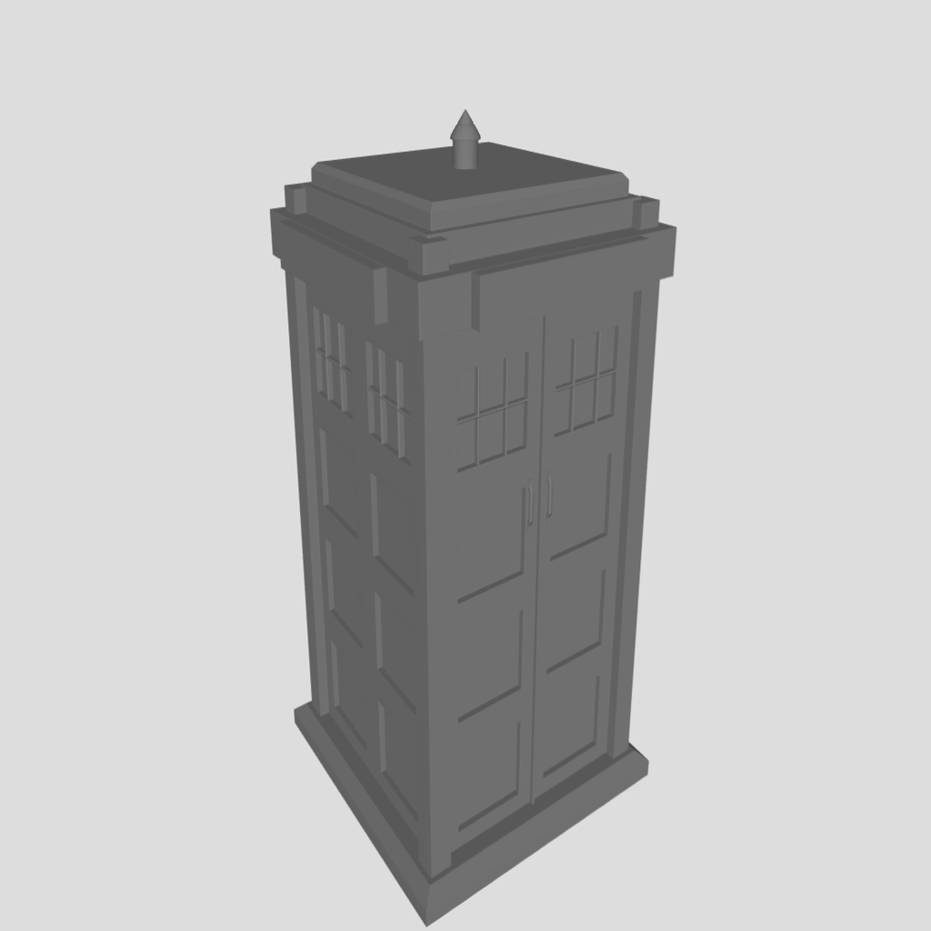 Doctor Who Tardis Container