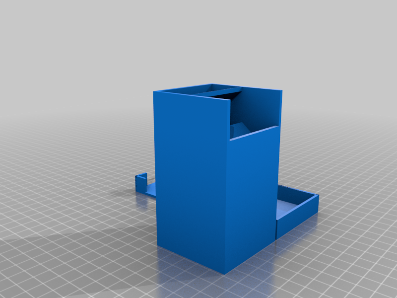 Simple Dice Tower v1 for many 12mm W6 Dice