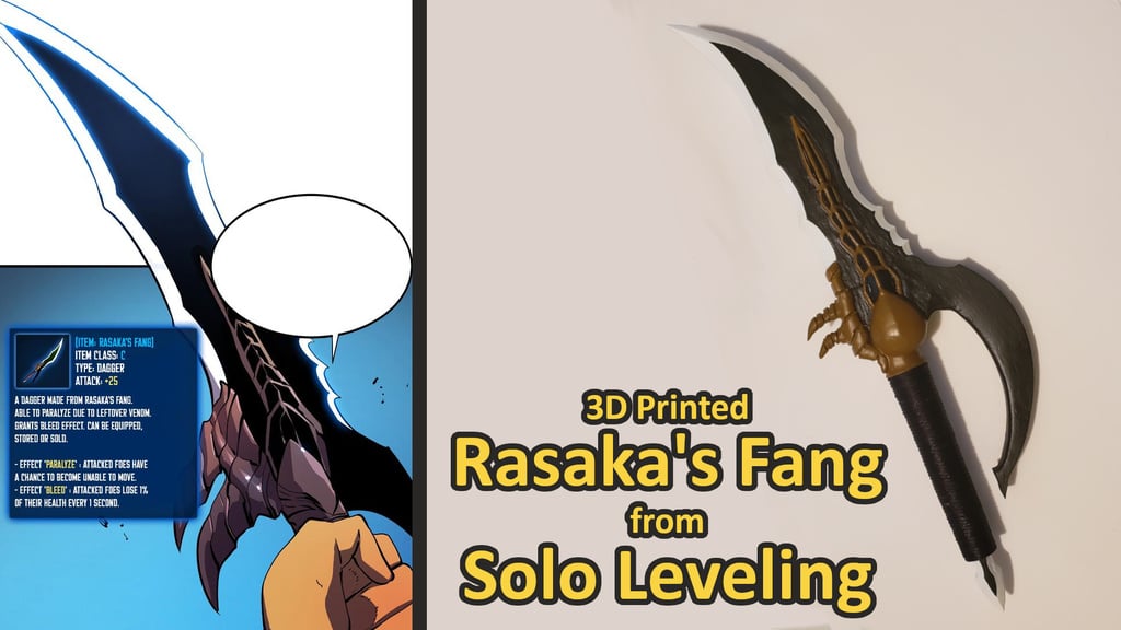 Rasaka's Fang from Solo Leveling