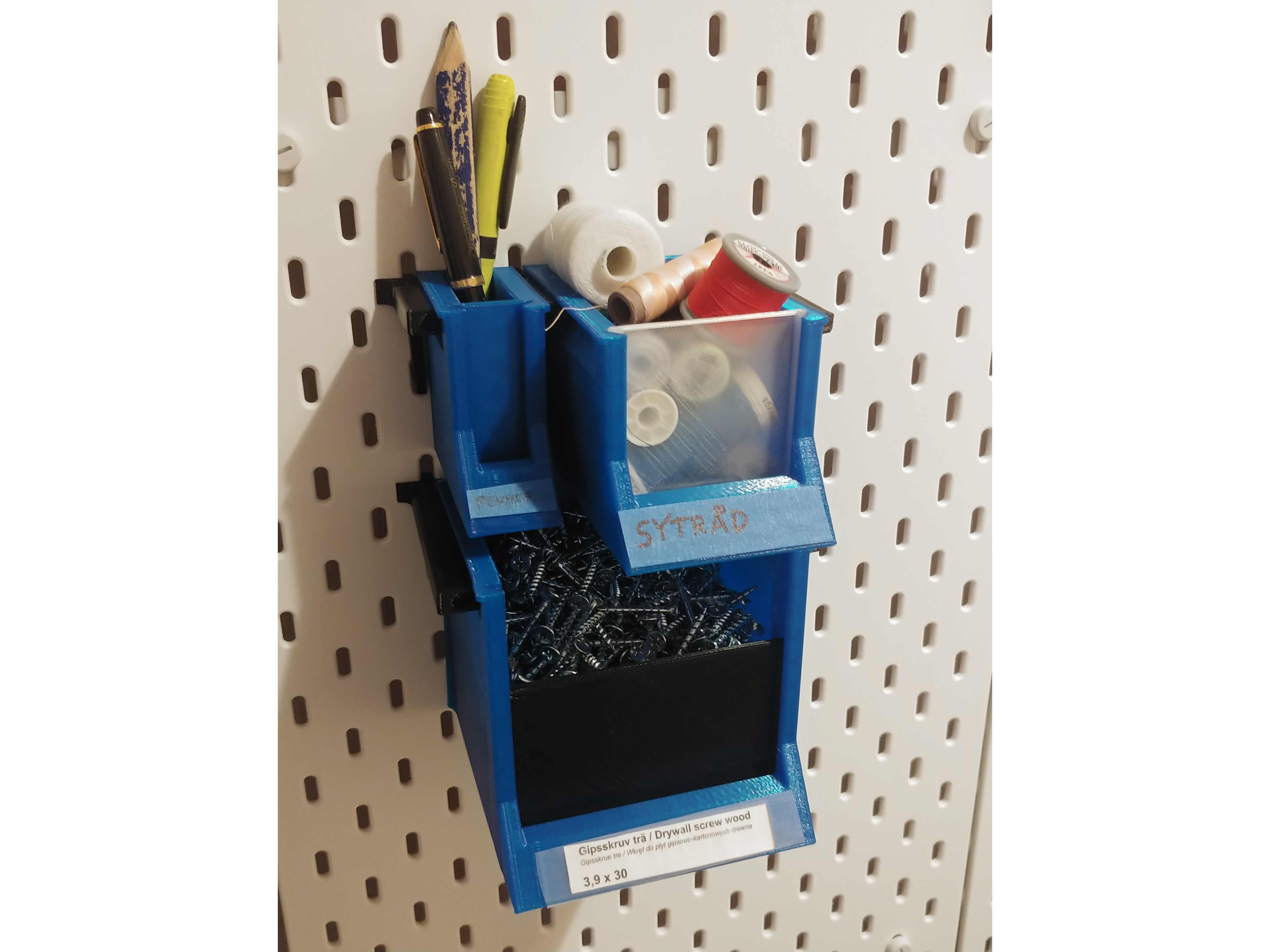 Sistema de gavetas Skådis