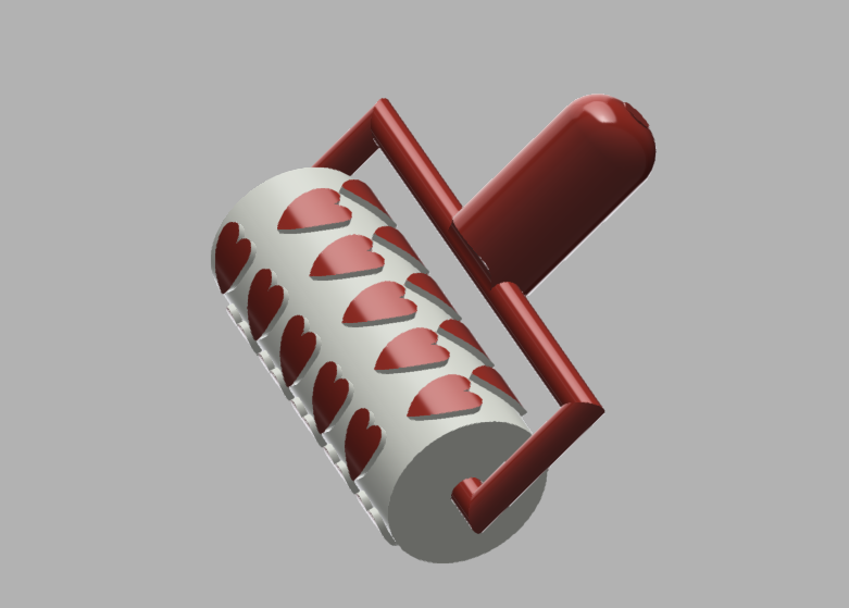 Heart Rolling Pin or Stamp