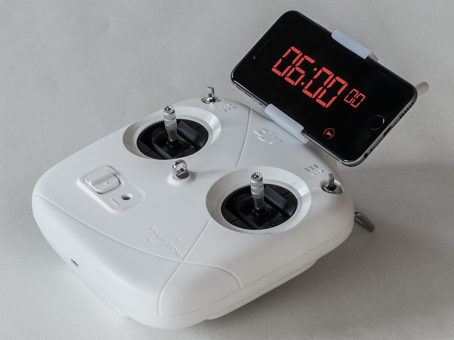 DJI phantom controller mount for iPhone 6