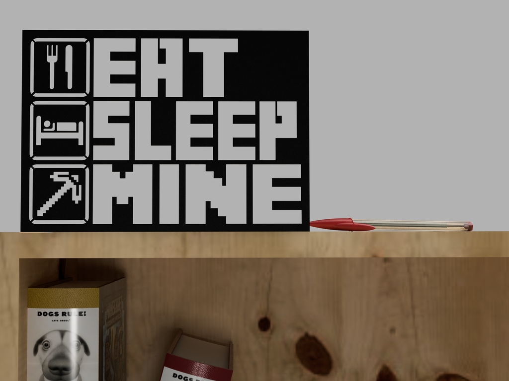 Minecraft - Eat, Sleep, Mine