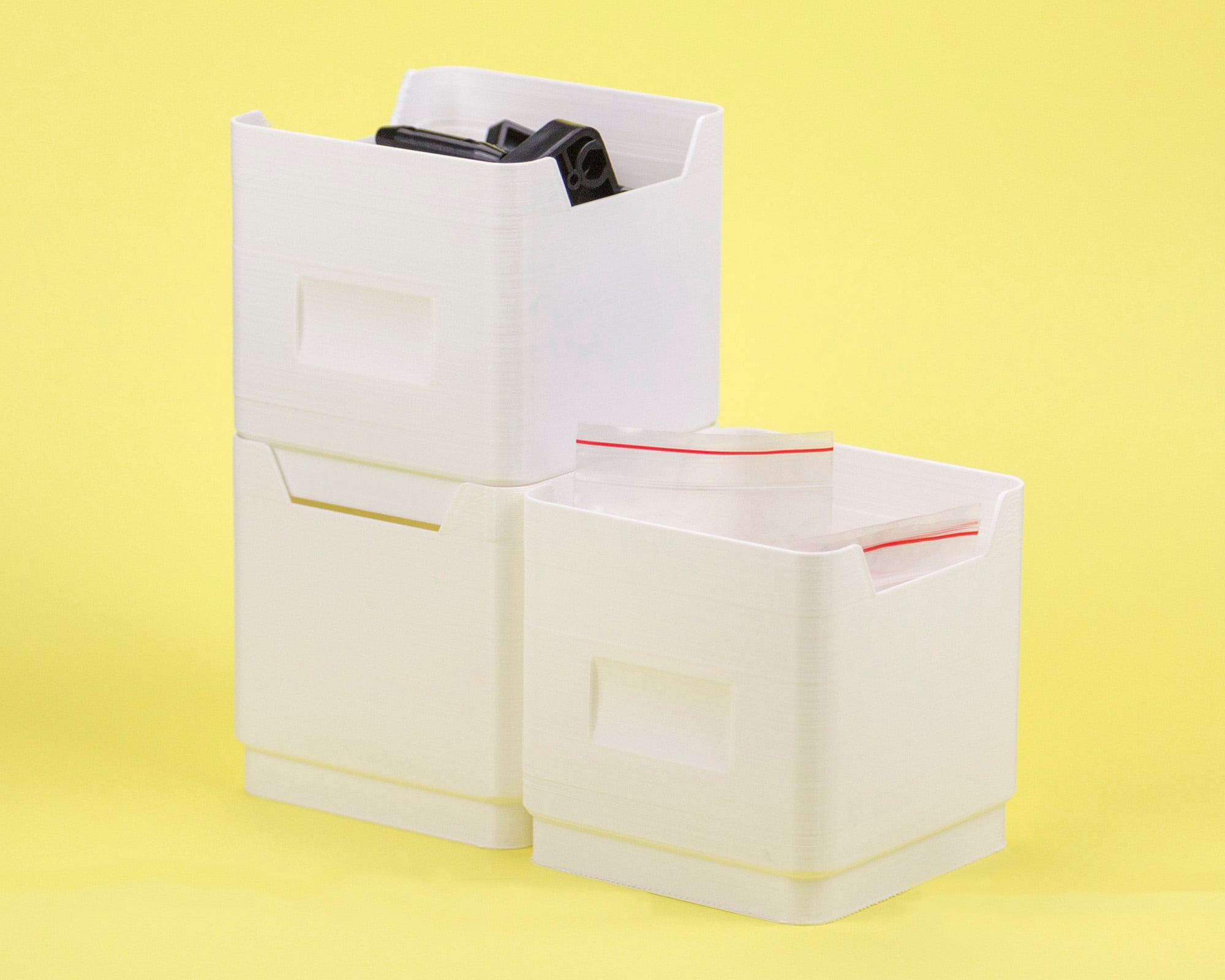 Box Stack Container - Peek-able