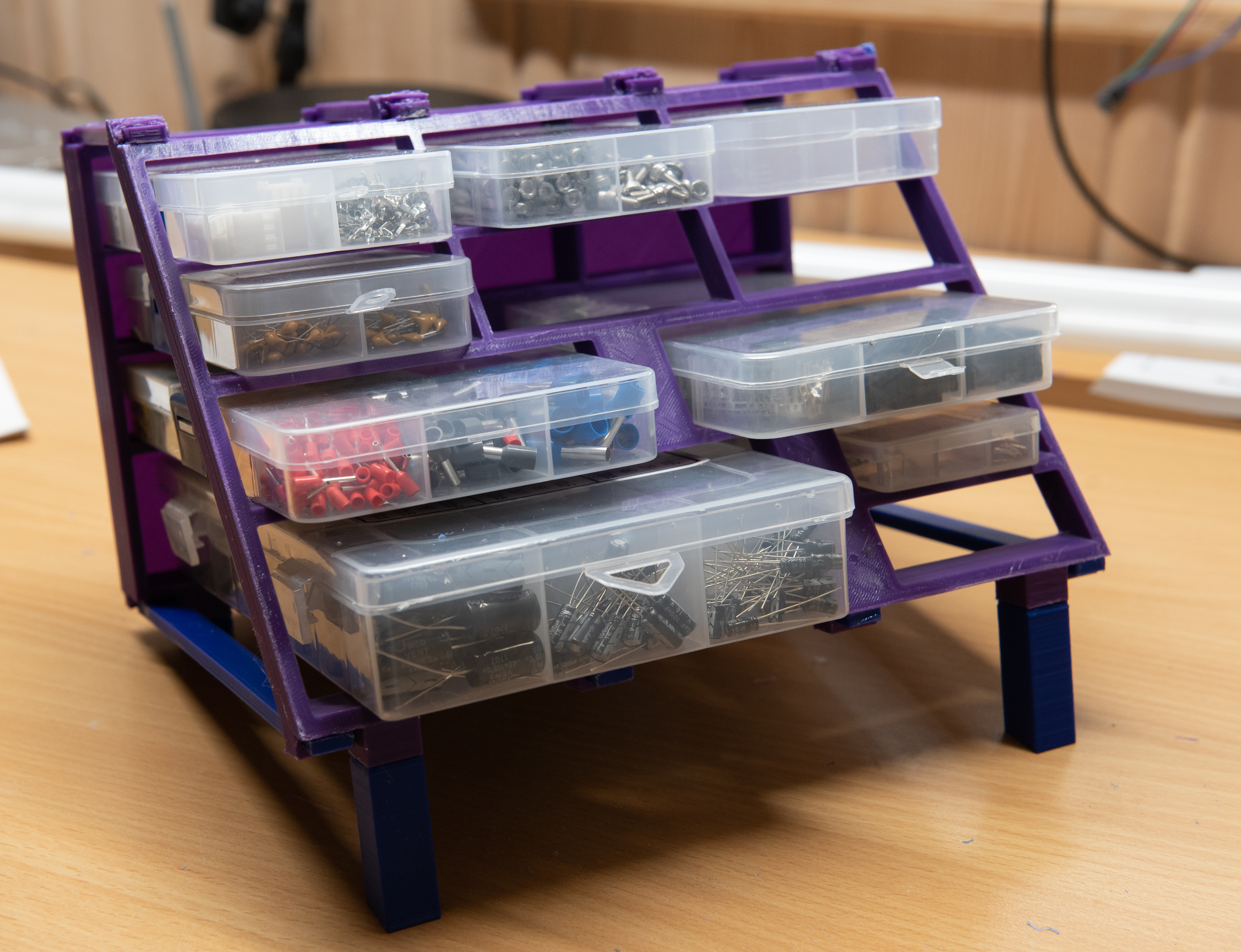 Assortment box holder