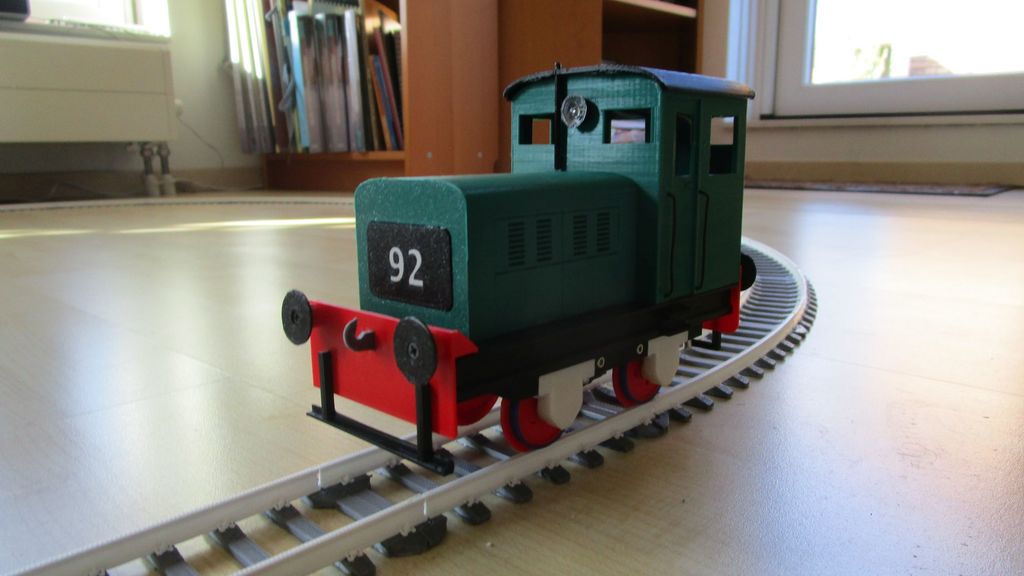 Experimental Ruston Hornsby DS48 like train
