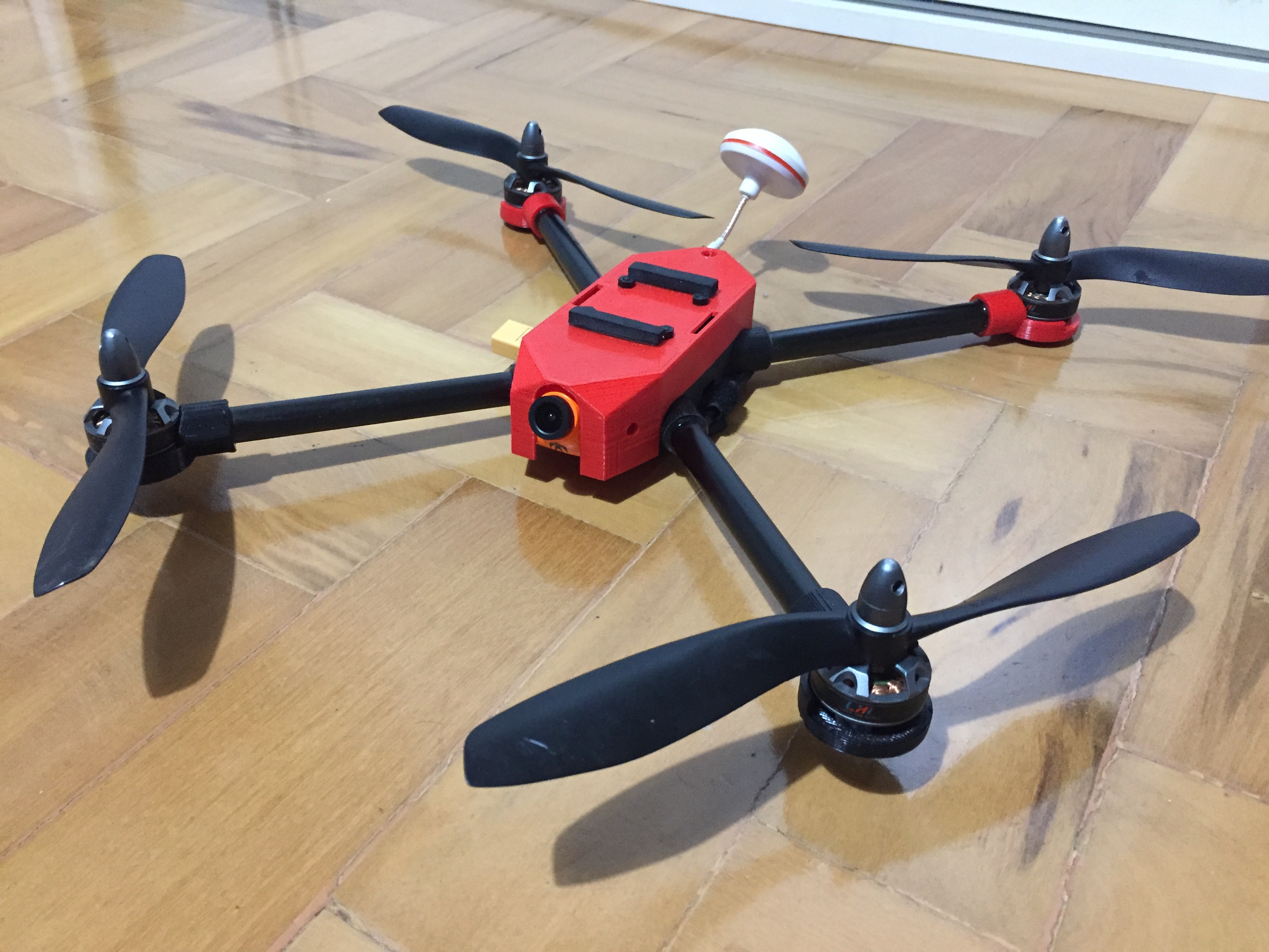 340mm quadcopter light frame (up to 40 minutes flight time)