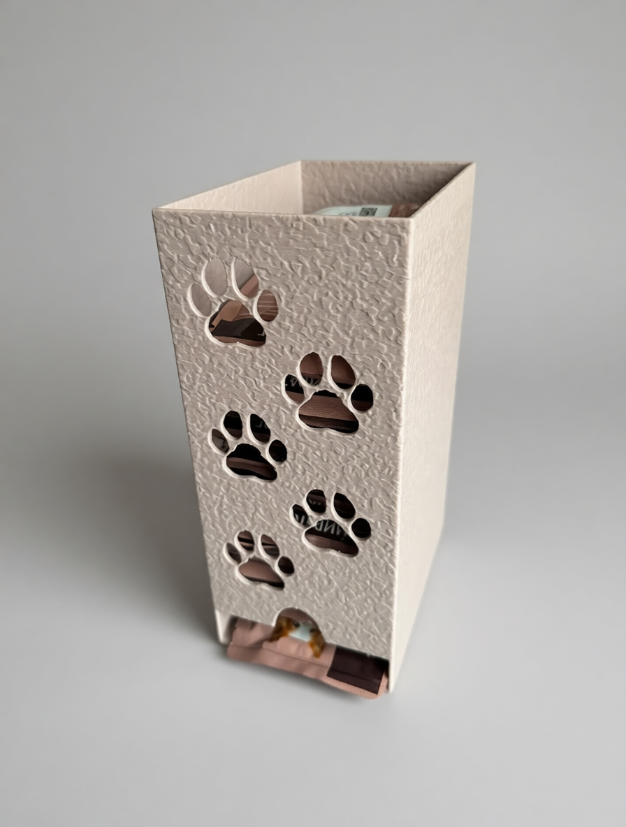 Pet Food Pouch Dispenser