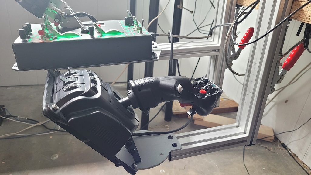 VKB Gladiator NXT Mount for Helicopter Collective