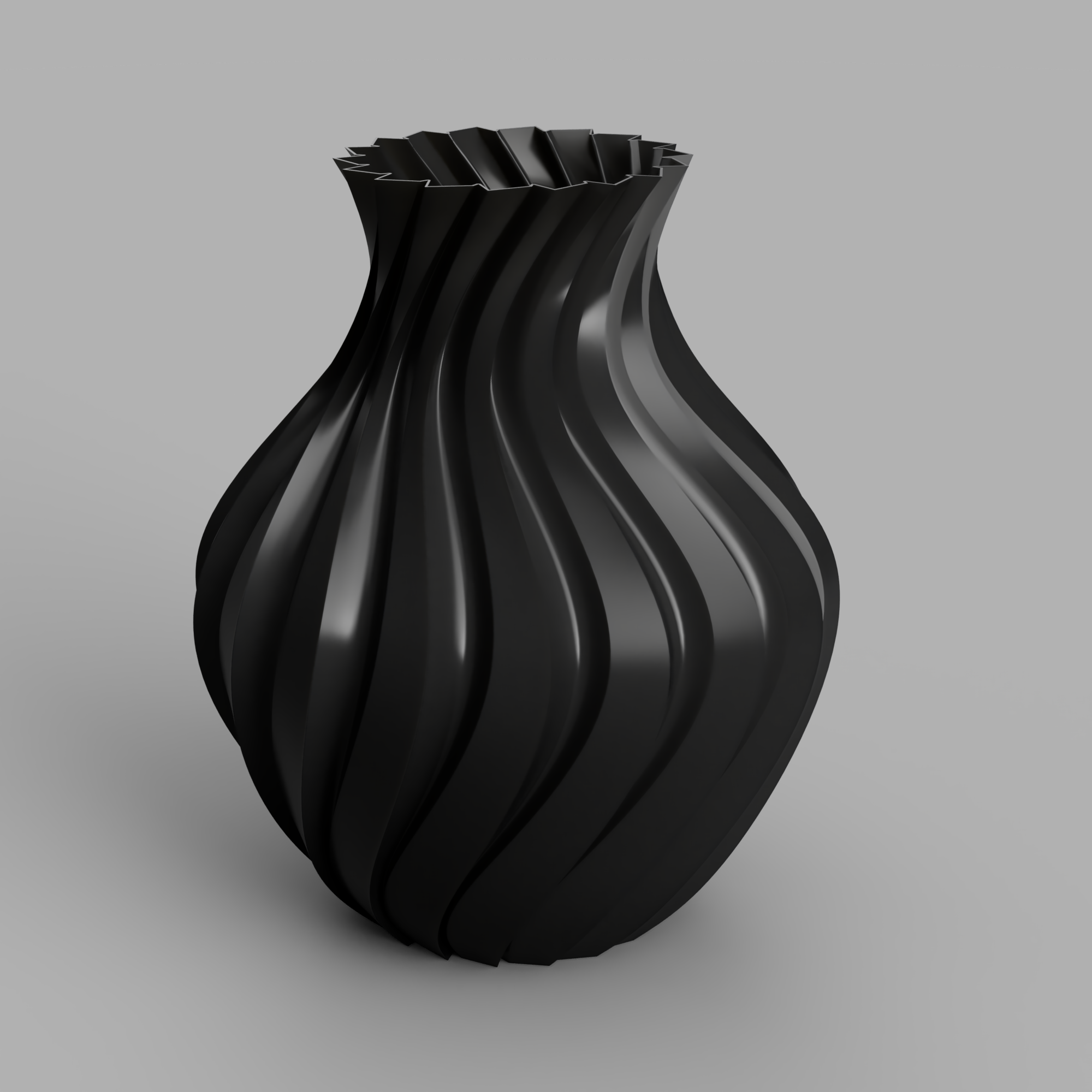 Decorative Plant Pot Spiral