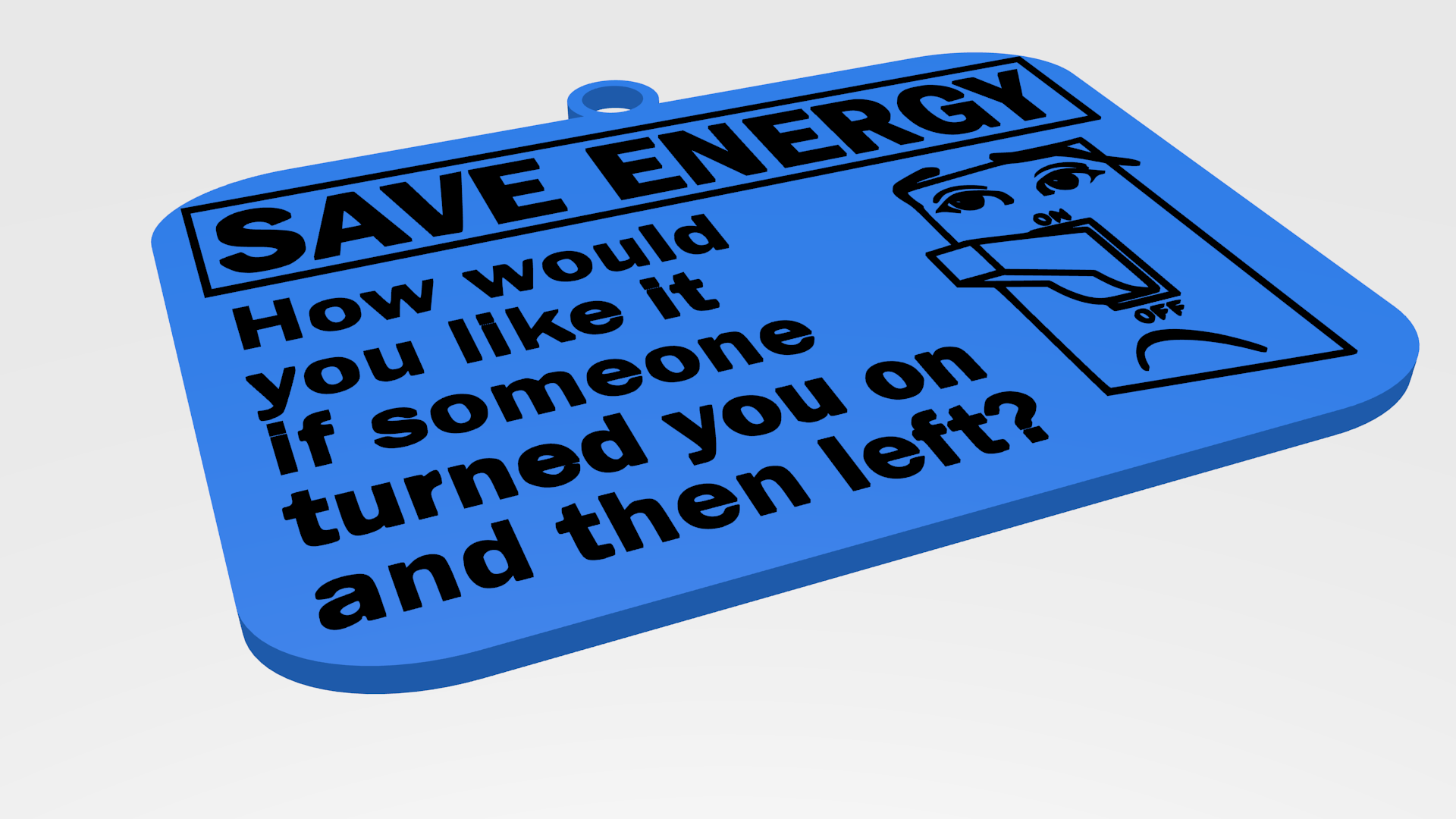Save Energy Sign