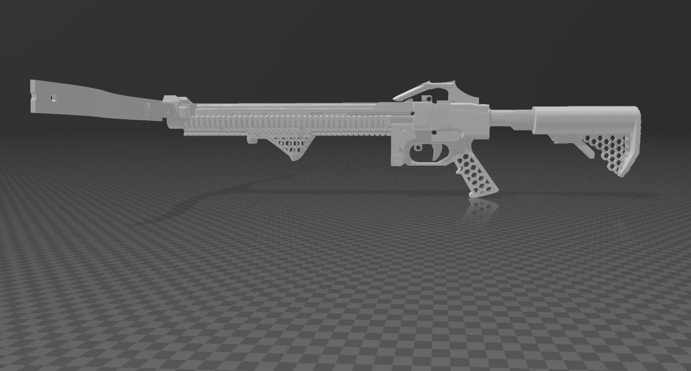 Full Size Printable Tactical Crossbow Version 2