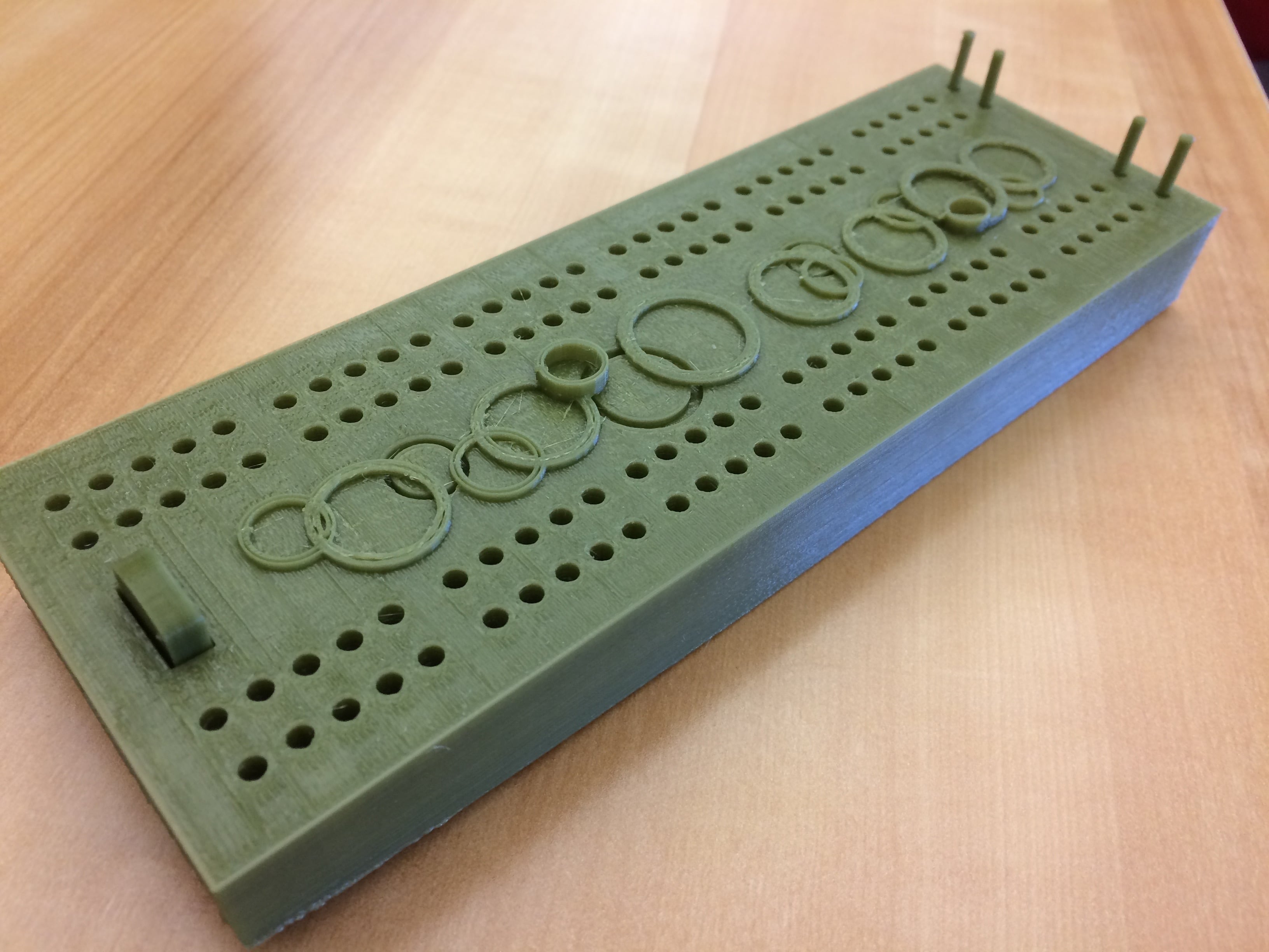 Basic Cribbage Board
