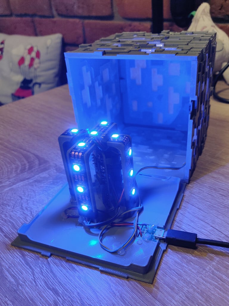 Minecraft lamp (inserts)