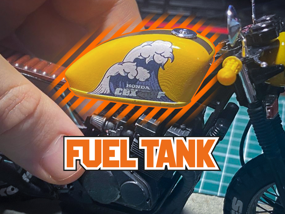 Fuel tank with cap