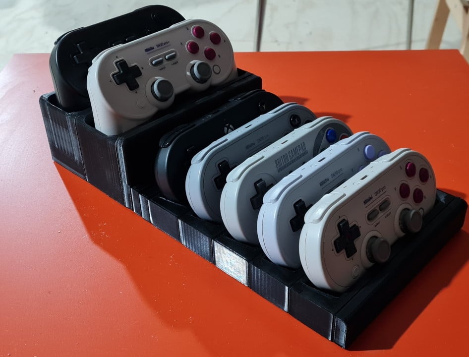 8Bitdo SF30/SN30 Pro and Pro+ (plus) Controller Stand - Modular remix