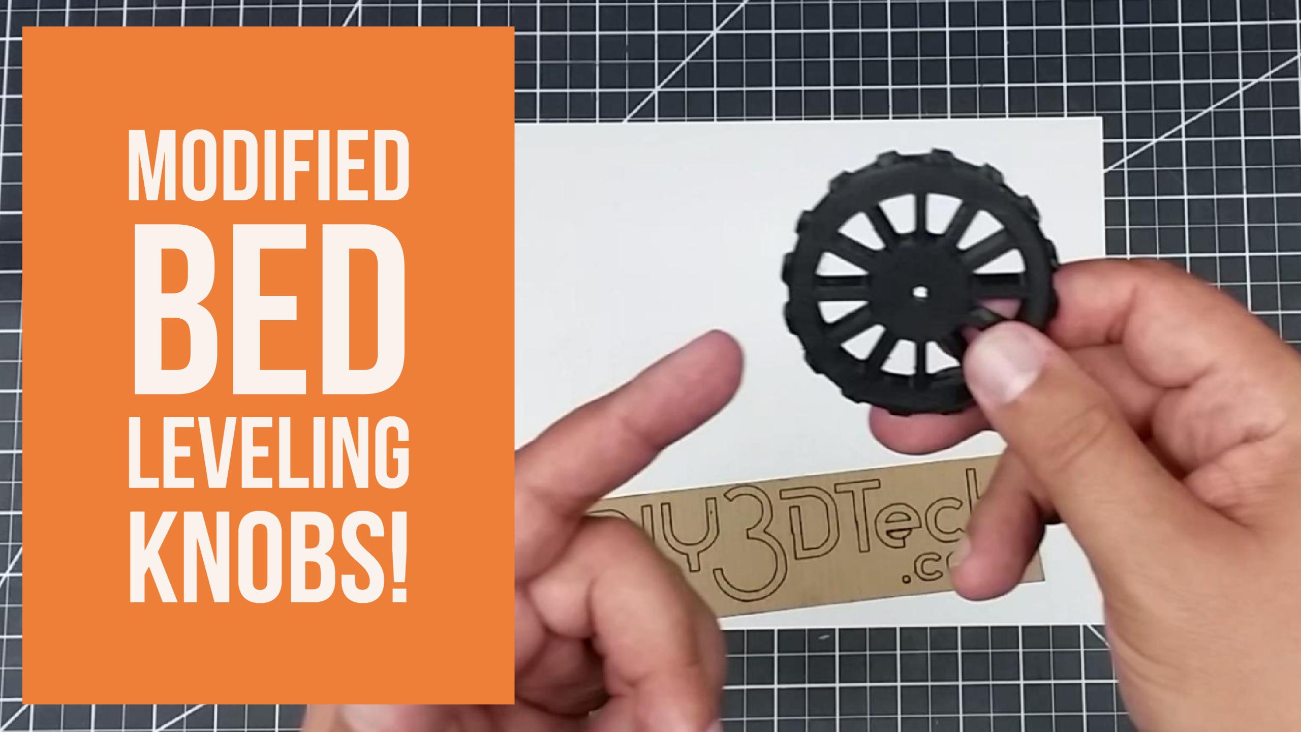 Remixed Bed Leveling Wheel for Tronxy X5S and Other M3 Based Printers!