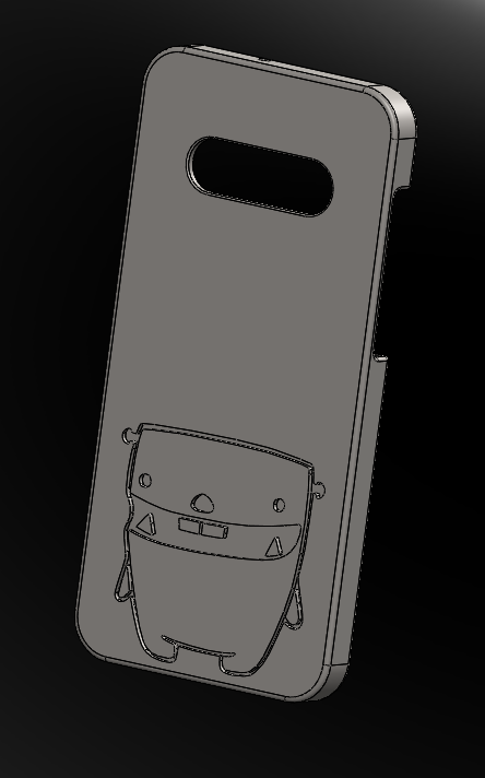 S10+ Phone Case w/ magnet cutout