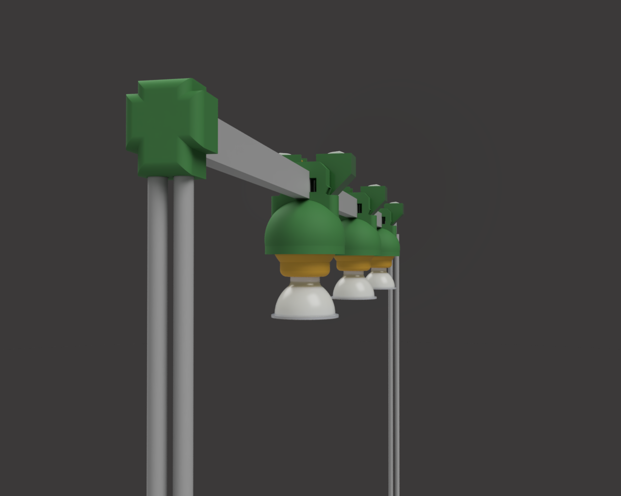 Modular plant lamp