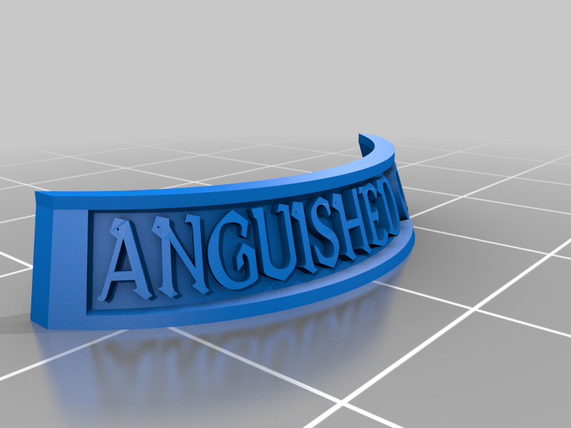 Lady Harrow's Mournflight - Nameplates