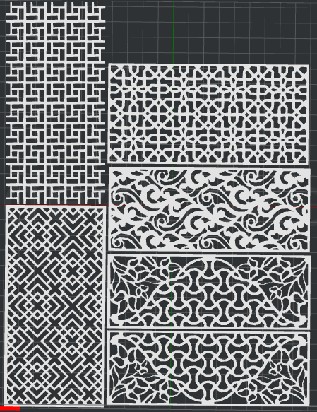 Patterns 5 Styles 2D Wall Art