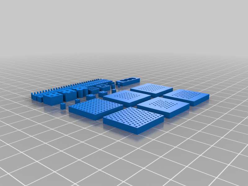 Hole grid / pegboard / peg grid generator