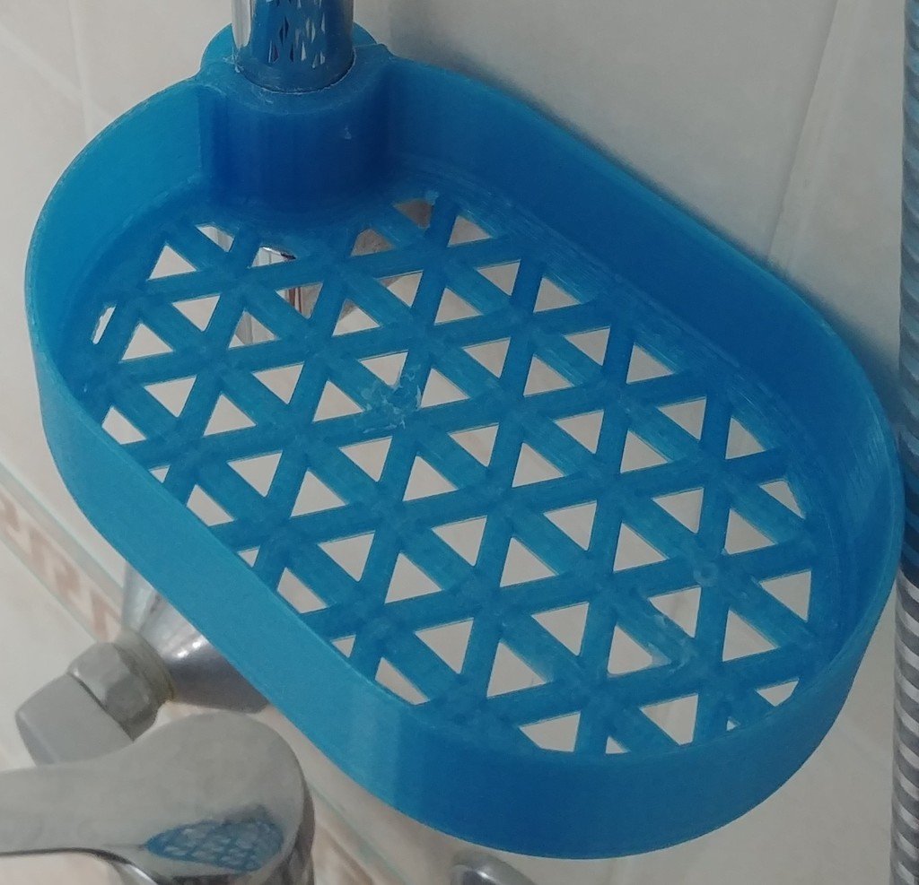 Shower soap holder / porte savon de douche (Ø22)