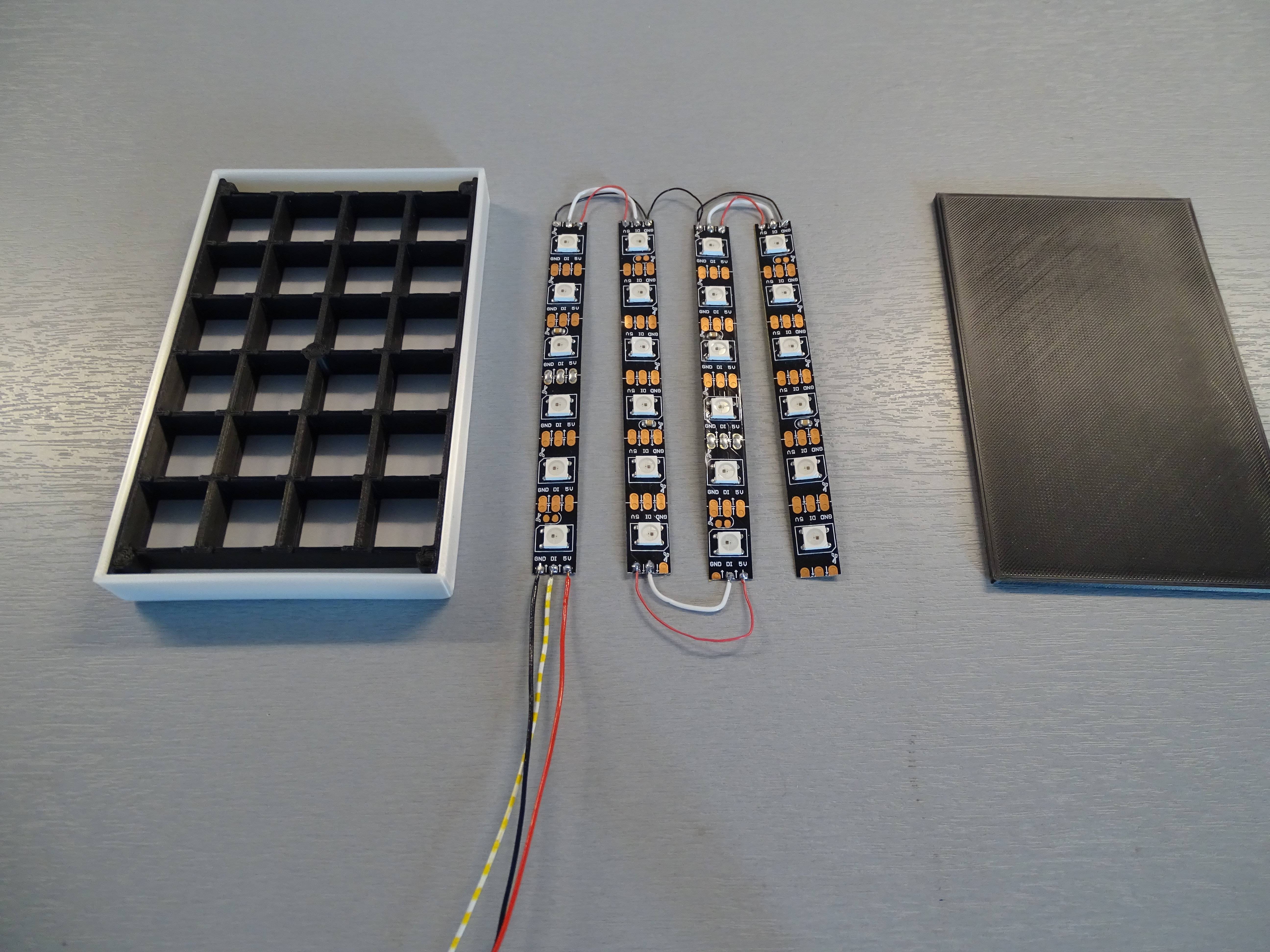 Level Indicator Display with 24 Neopixels
