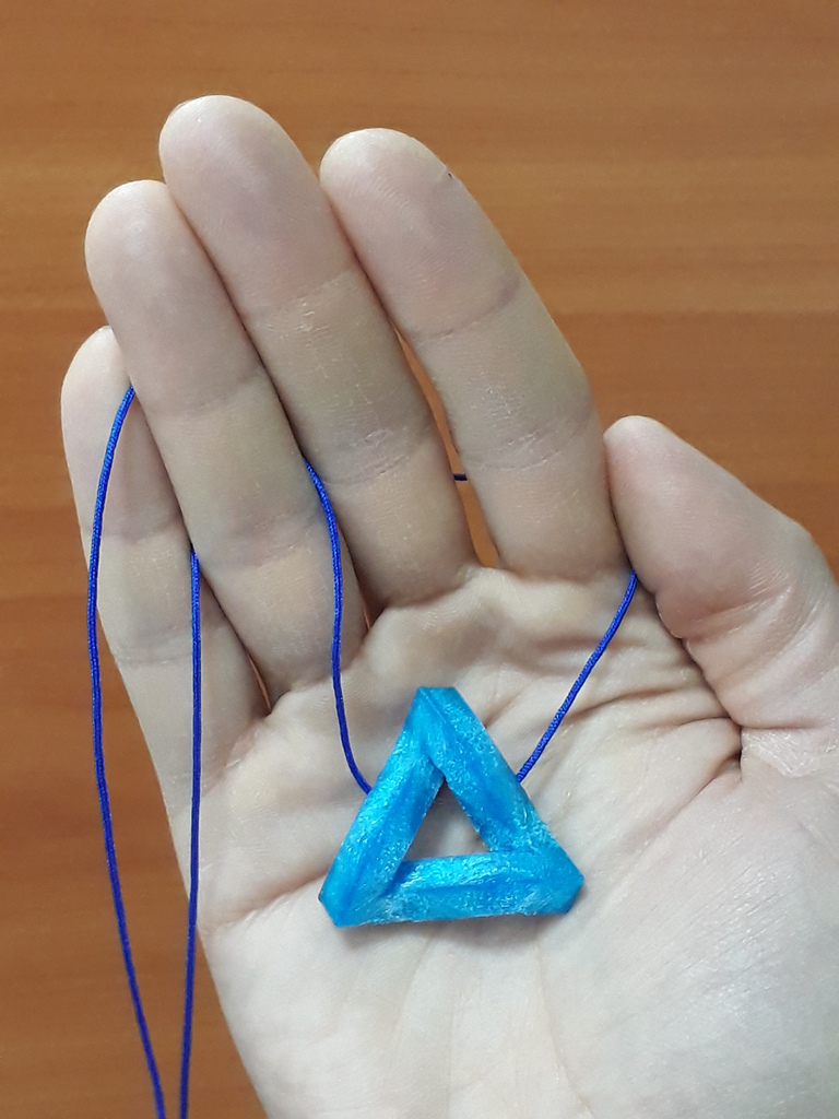 Penrose triangle pendant (1)