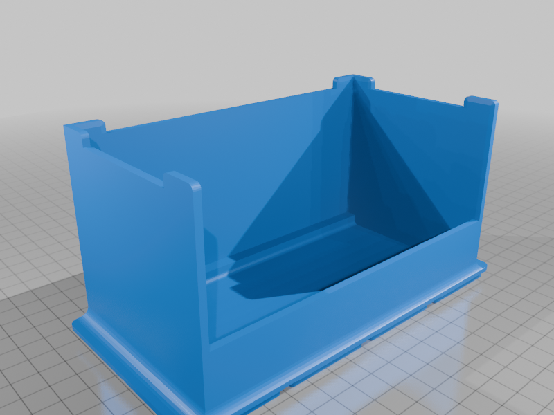Gridfinity Base for Stackable SMD Magazine Tray