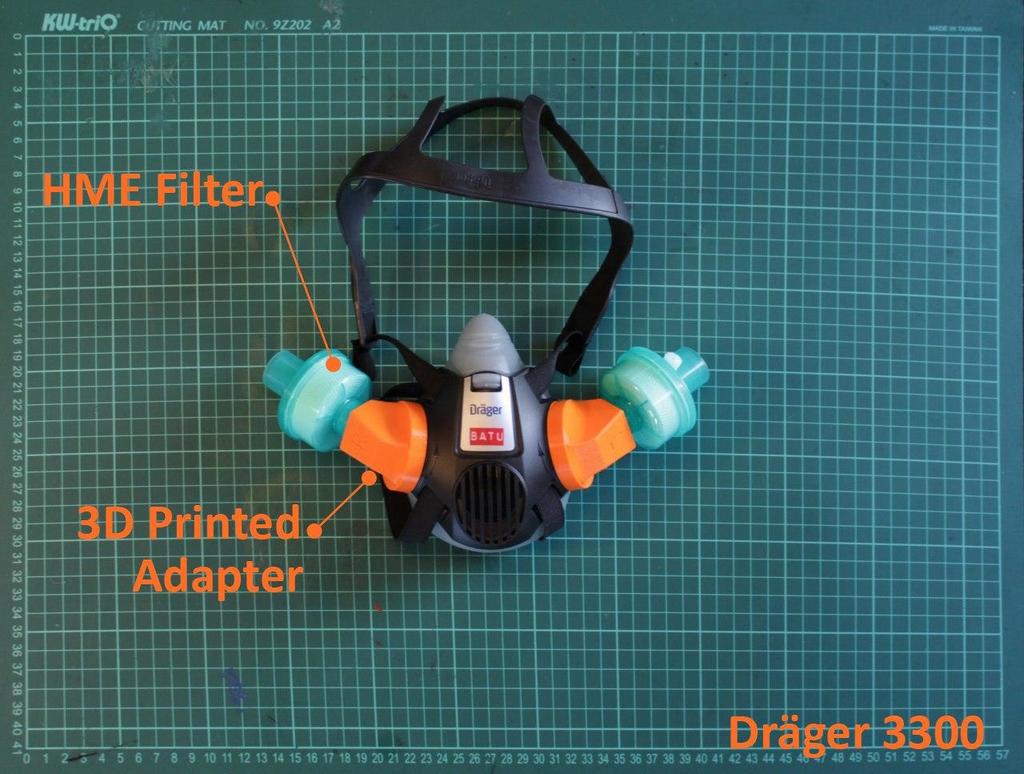 Draeger HME/DAR Filter Adapter