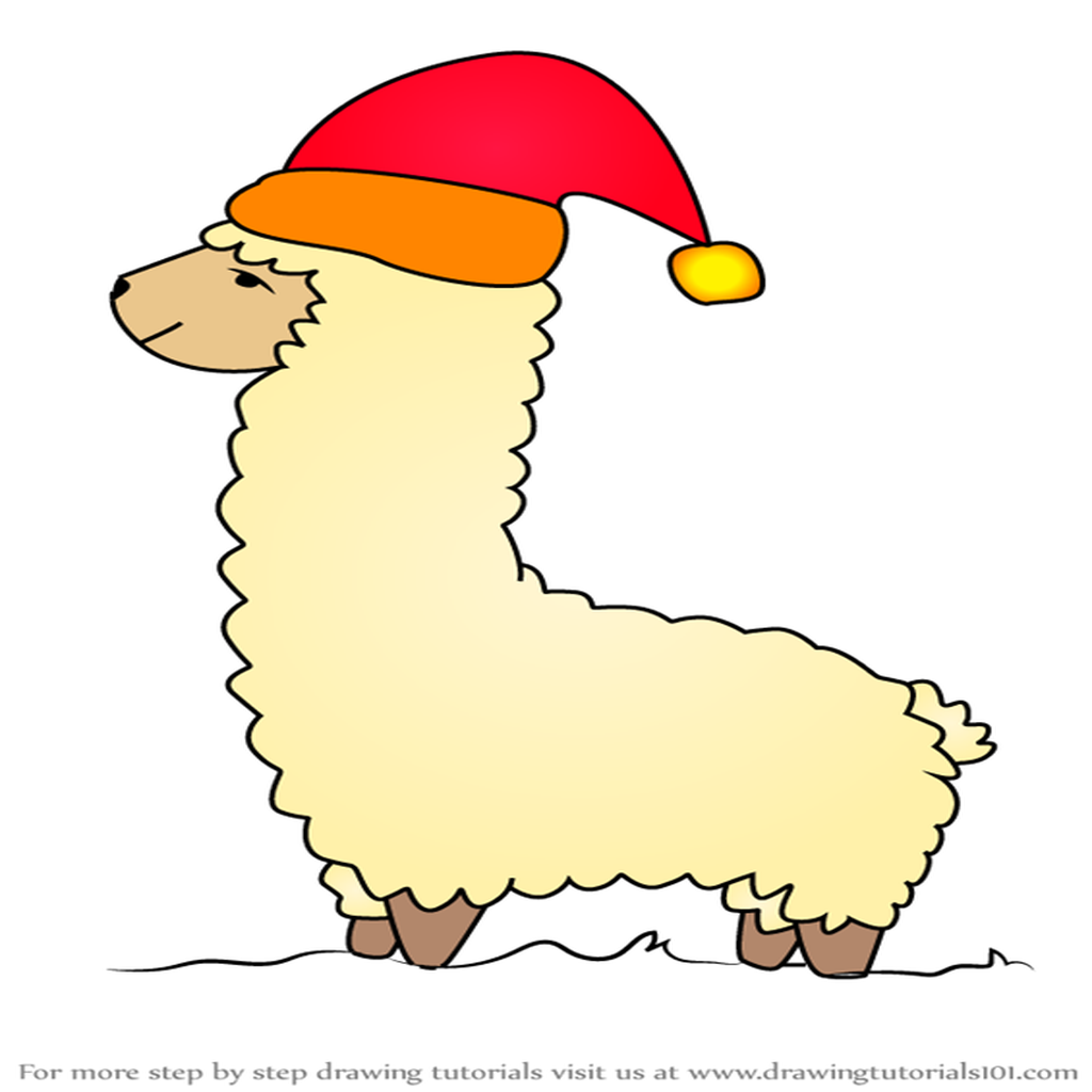 Christmas Llama Cookie Cutter