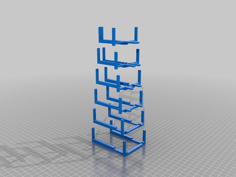 Stackable Card Tray 60x90mm