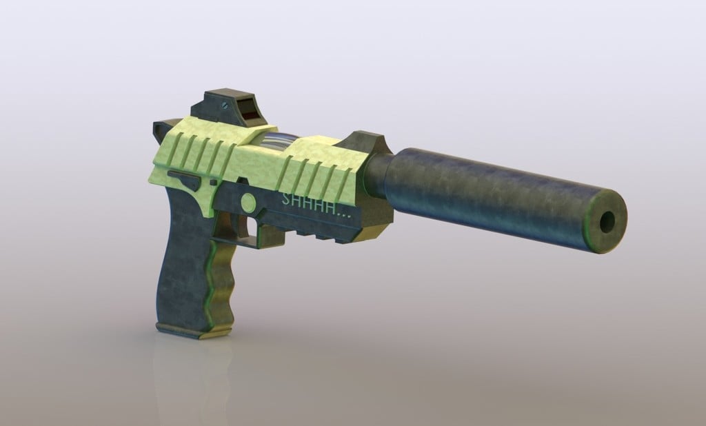Silinced Pistol from Fortnite