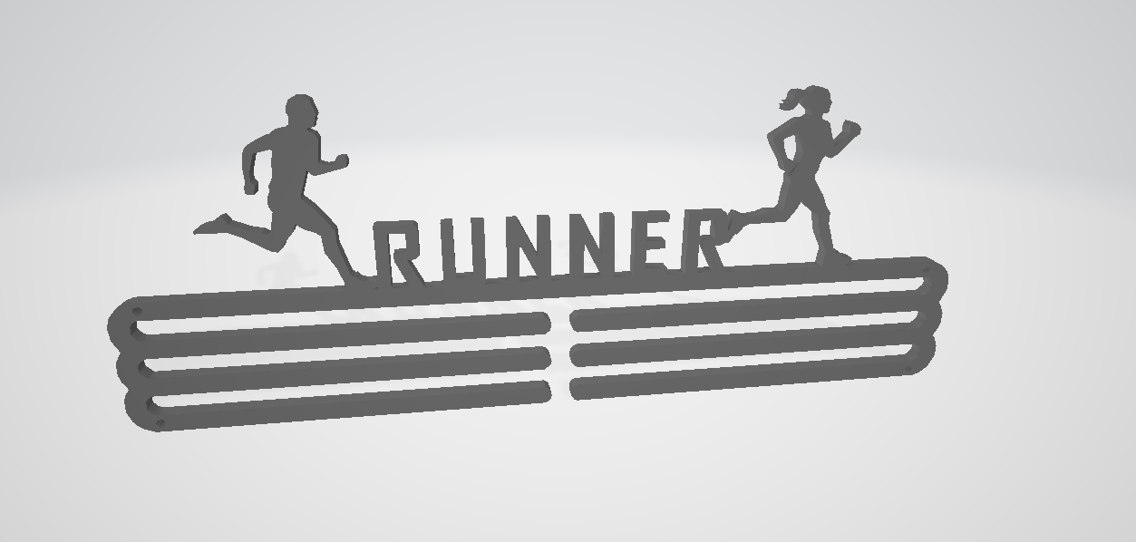 3D Medal Hanger