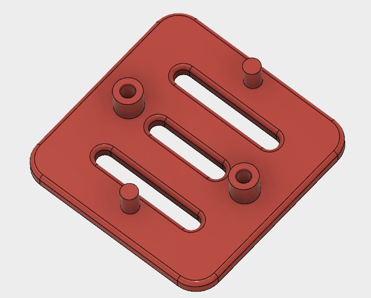 Eachine E010 fc mount plate for Tiny Whoover