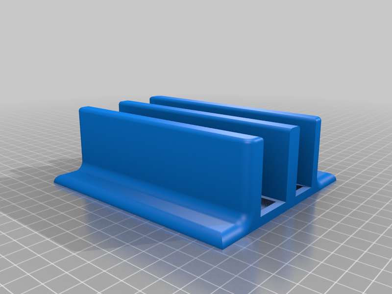 Vertical laptop stand, dual
