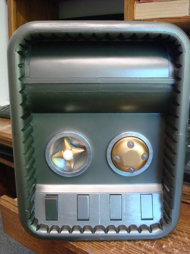 1950's Robby the robot mechanical Heart Box