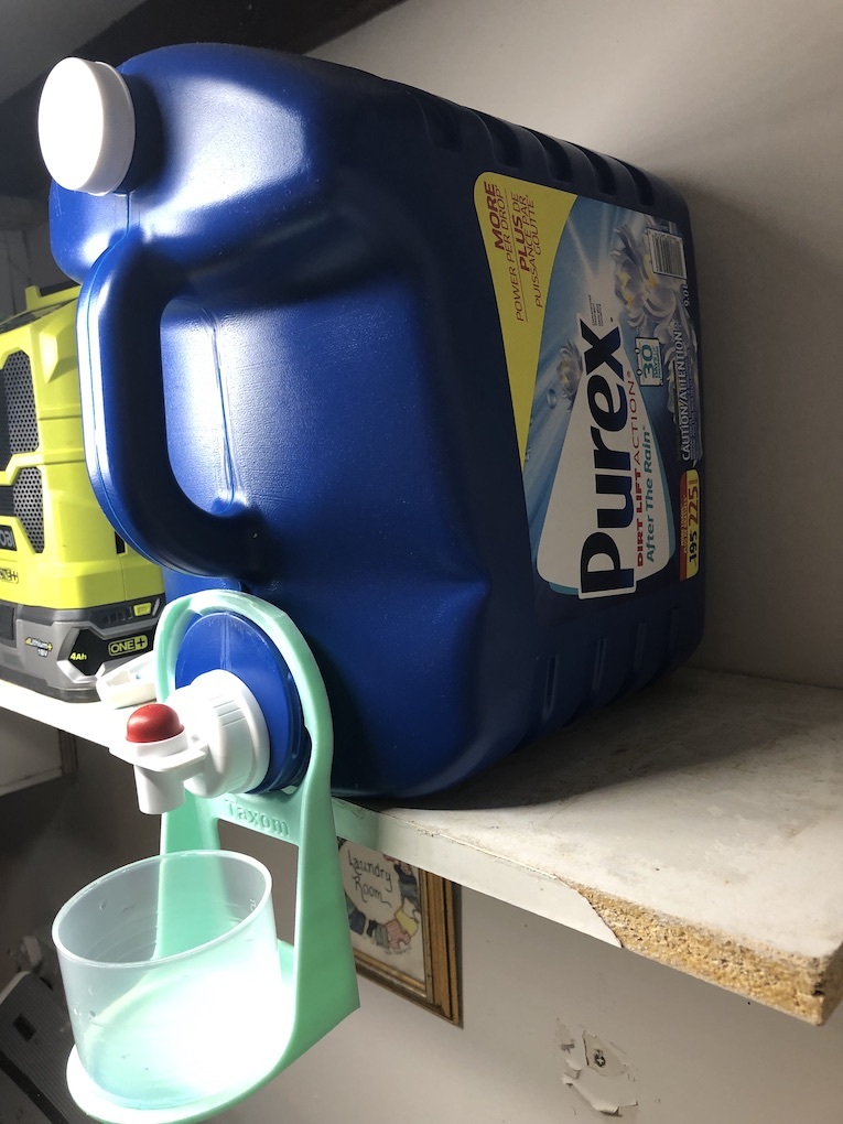 Purex Laundry Detergent Cap Holder 