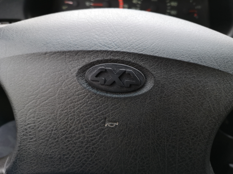 Chevrolet Niva steering wheel logo 