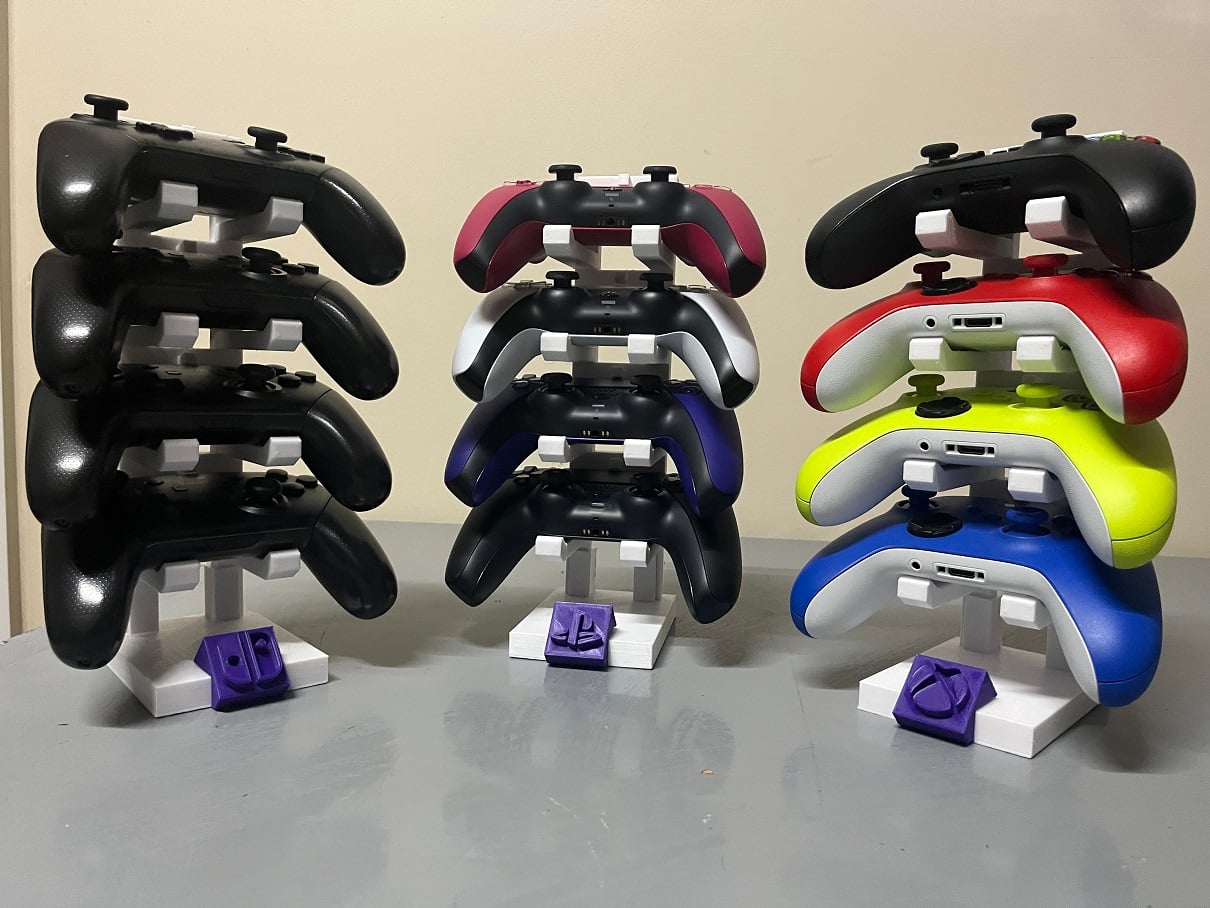 Browns PlayStation Xbox Switch Controller Stand UPDATED