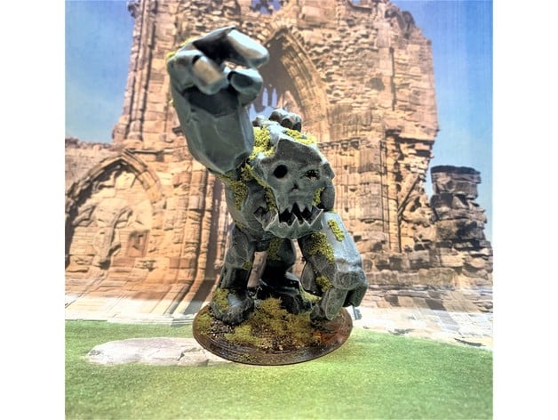 Image of Idol of Mork - Ork / Goblin Stone Golem