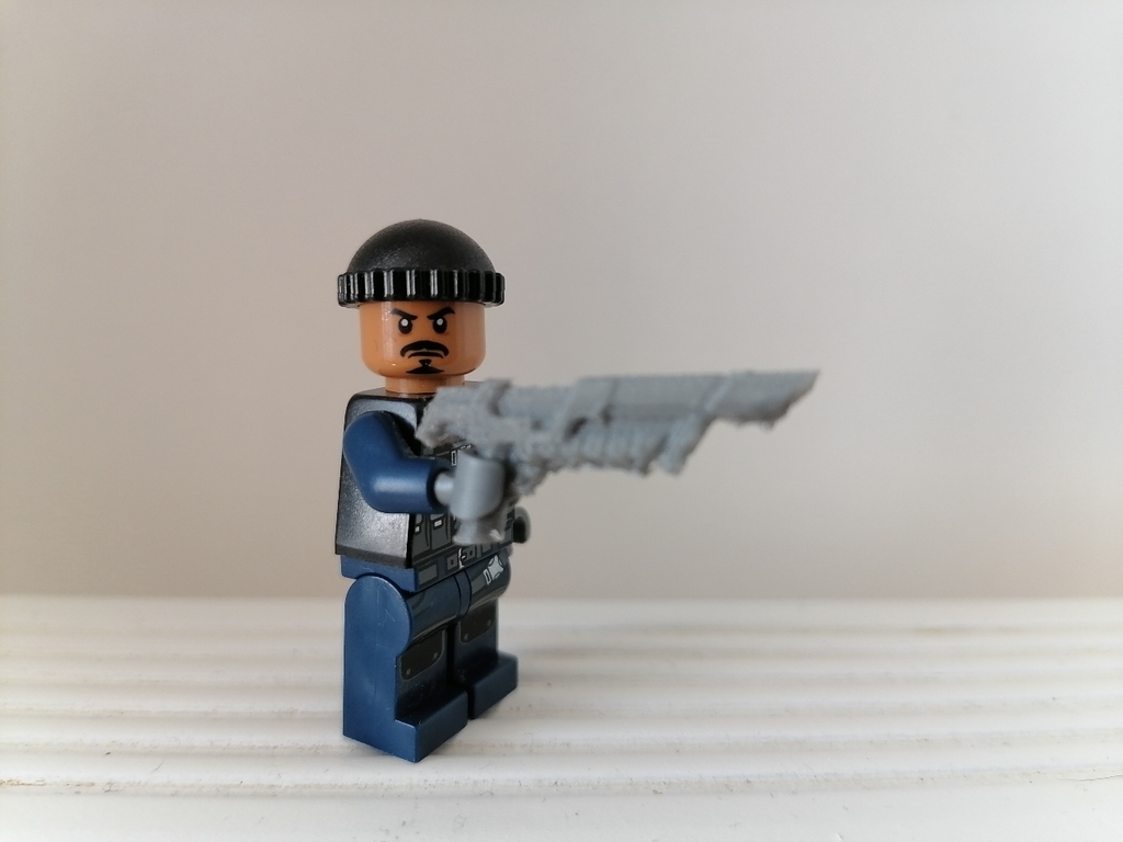 LEGO compatible Jurassic Park/World Gun small